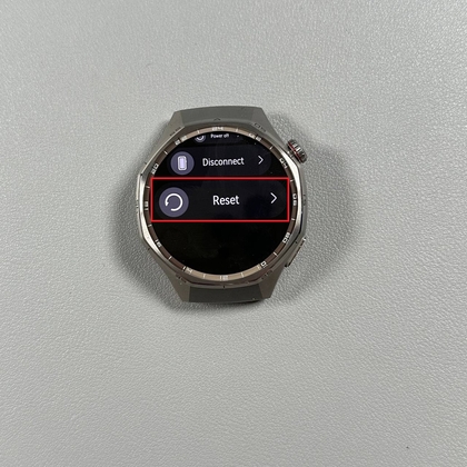 Bildschirm zur Sprachauswahl auf der Huawei Watch GT 6 Pro