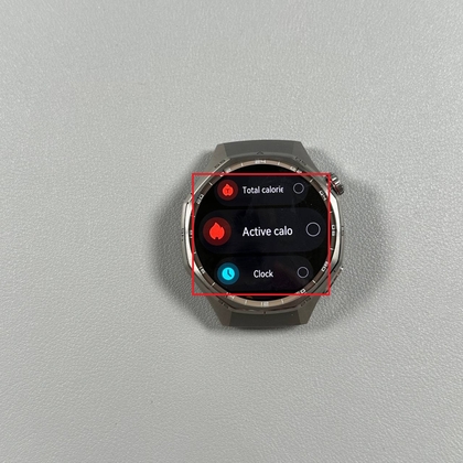 Angepasste Trainingsanzeige auf der Huawei Watch GT 6 Pro