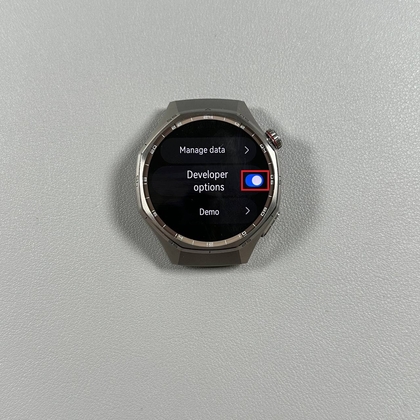 Entwickleroptionen auf der Huawei Watch GT 6 Pro deaktivieren