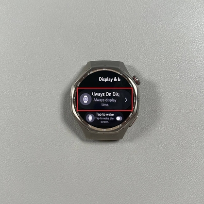 Huawei Watch GT 6 Pro weergave-instellingen