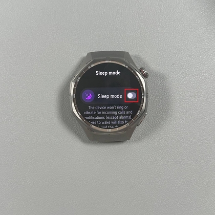 Slaapmodusinstellingen op Huawei Watch GT 6 Pro
