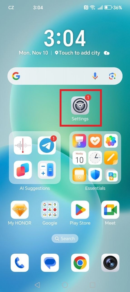 How to Set a Custom Ringtone on HONOR 400 Lite | ManualsLib