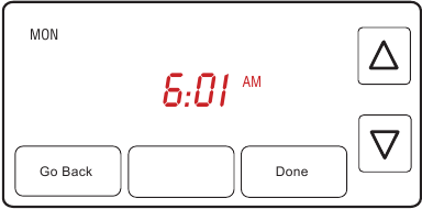 Ajuste del reloj Paso 2