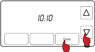 Paso 2 para configurar la hora y la fecha