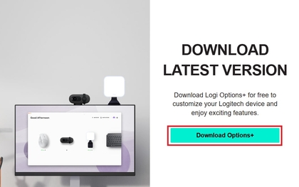 Logitech Options Plus Software herunterladen