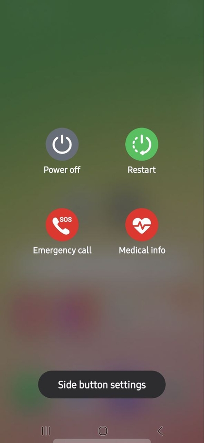 Desligar o Samsung Galaxy A56