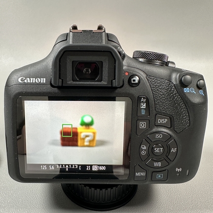 Canon EOS 2000D iniciando o temporizador autom&aacute;tico