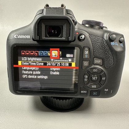 Navigieren zu den Datum- und Uhrzeit-Einstellungen