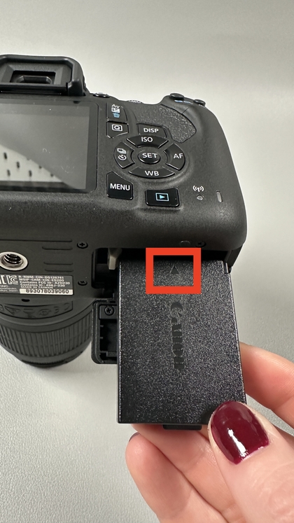 Insertando la bater&iacute;a