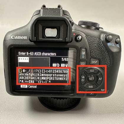 Smartphone WiFi settings screen