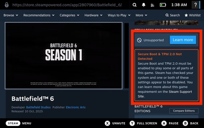 Spielekompatibilit&auml;t auf dem Steam Deck pr&uuml;fen