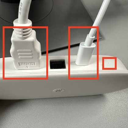 USB-C-Verbindung zum Google TV Streamer