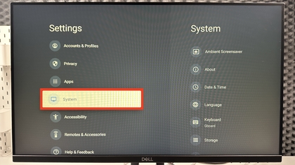 Systemeinstellungsmen&uuml;