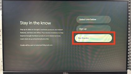 Google-Nutzungsbedingungen und -Richtlinien akzeptieren