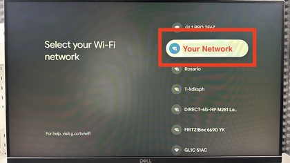 Mit Wi-Fi-Netzwerk verbinden