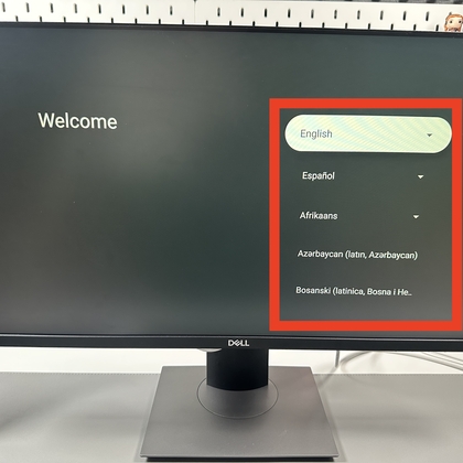 Sprache auf Google TV ausw&auml;hlen