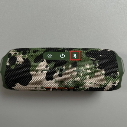 Bot&atilde;o Bluetooth no JBL Flip 7