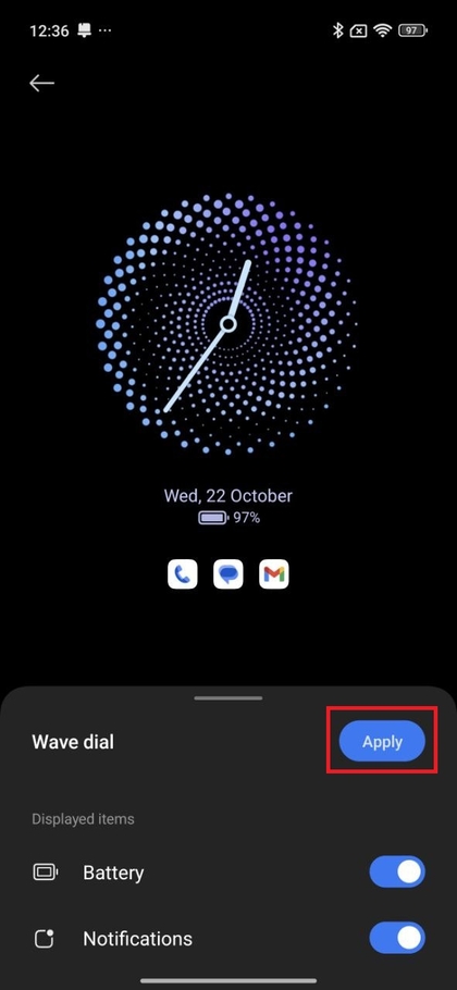 Application des modifications &agrave; l'affichage permanent (Always On Display) sur Xiaomi 15T Pro
