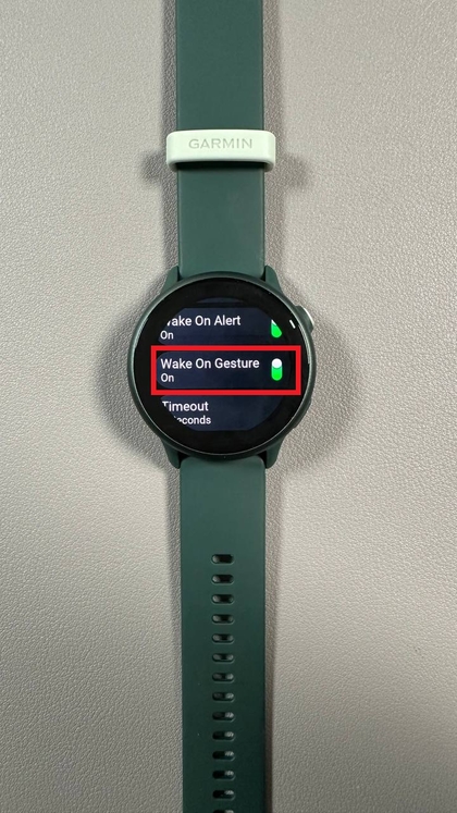Garmin Vivoactive 6 brightness settings