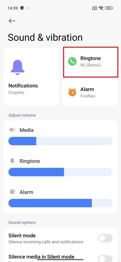 Configura&ccedil;&otilde;es de toque no Xiaomi 15T