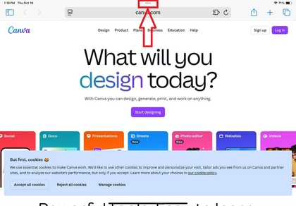 Membuka Safari di iPad Generasi ke-10