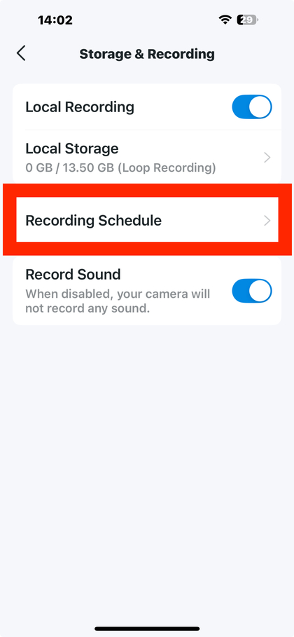 Abrir a programa&ccedil;&atilde;o de grava&ccedil;&atilde;o