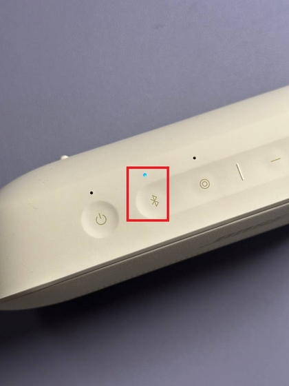 Indicador LED de Bluetooth del Bose SoundLink Flex II.