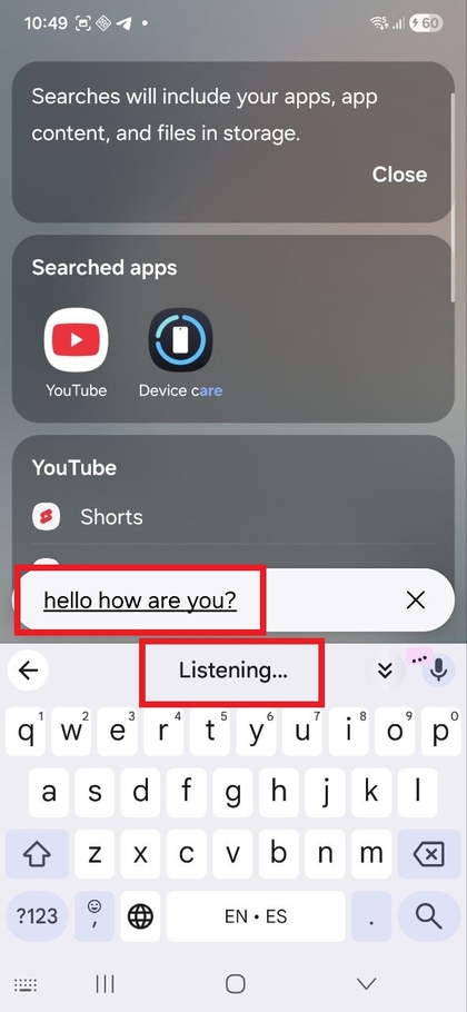 Usar pontua&ccedil;&atilde;o com digita&ccedil;&atilde;o por voz