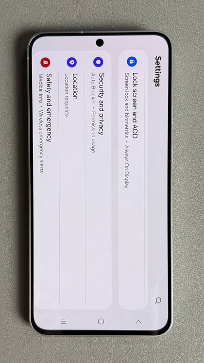 Kuonyesha matumizi ya mzunguko wa skrini