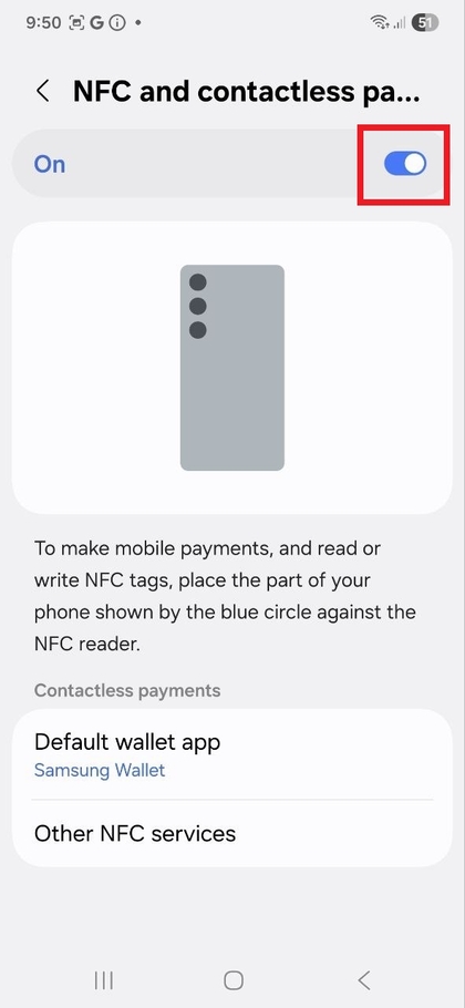 A Ligar ou Desligar o NFC no Samsung Galaxy S25 FE
