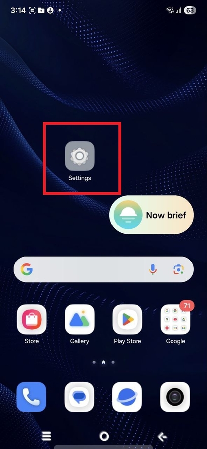 Aceder &agrave; aplica&ccedil;&atilde;o Defini&ccedil;&otilde;es
