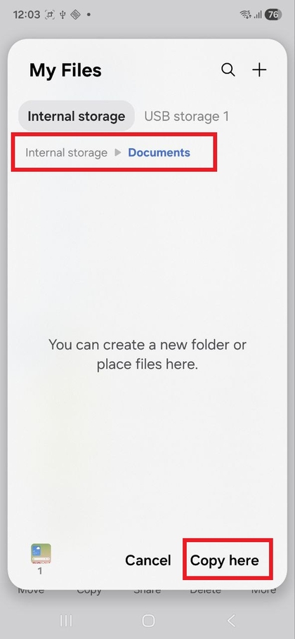 Copierea fișierelor de pe cardul SD pe Samsung Galaxy S25 FE