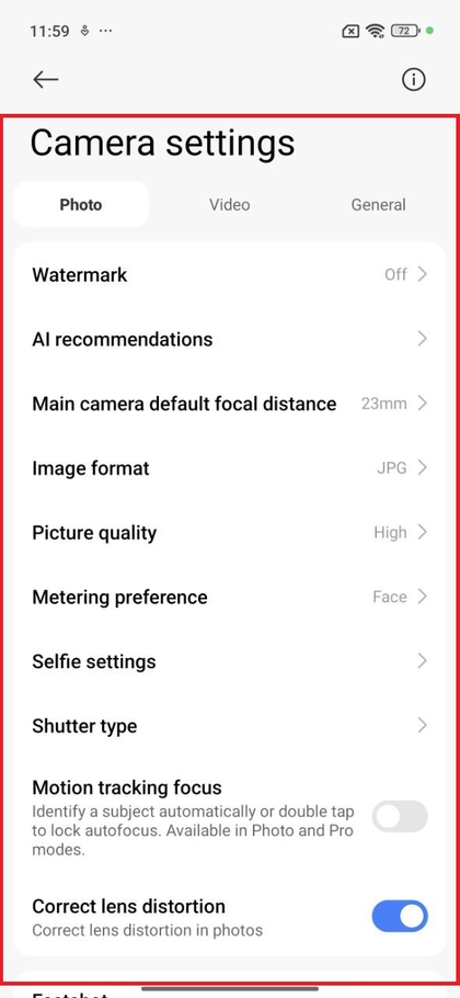 Esplora le Impostazioni della Fotocamera su Xiaomi 15T