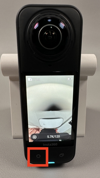 Regjistrimi i nj&euml; videoje me l&euml;vizje t&euml; ngadalt&euml; me INSTA360 X5