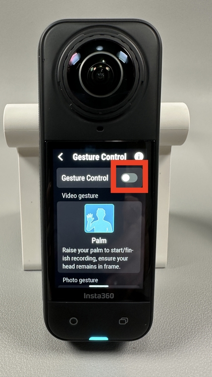 Hareketli işaretleri etkinleştirin veya devre dışı bırakın