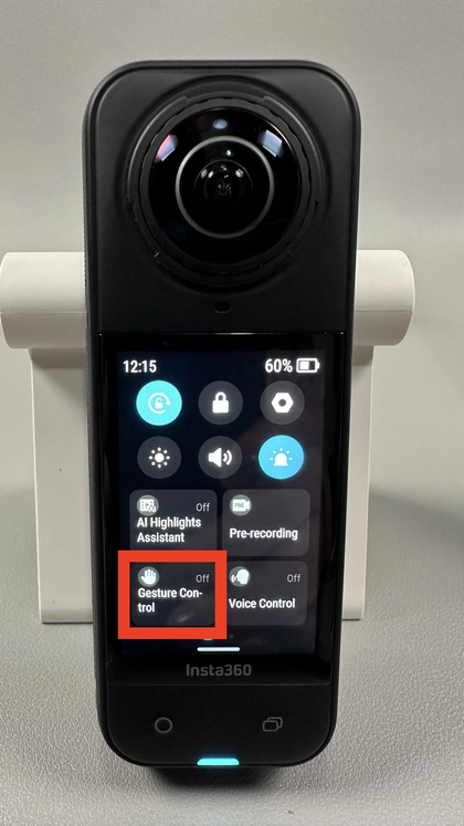 İşaret Kontrol&uuml; se&ccedil;eneğine gidin