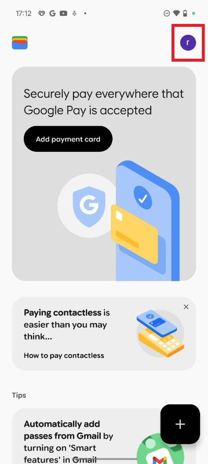 Možnosti &uacute;čtu v Google Peňaženke na Nothing Phone 3