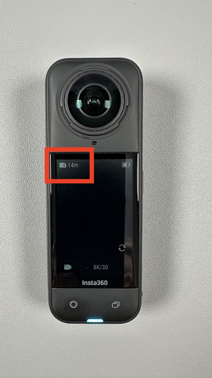 Ligar a c&acirc;mara INSTA360 X5