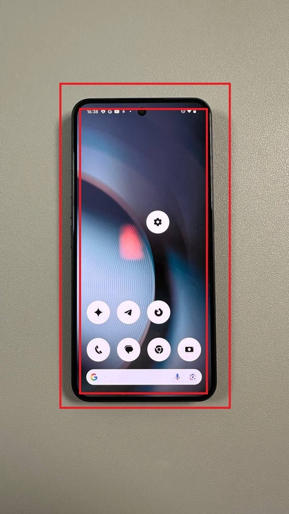 Molduras de ecr&atilde; sim&eacute;tricas no Nothing Phone 3