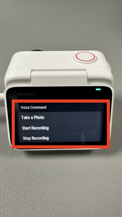 List of available voice commands