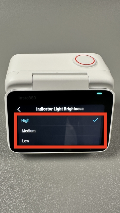 A jelzőf&eacute;ny f&eacute;nyerej&eacute;nek be&aacute;ll&iacute;t&aacute;sa