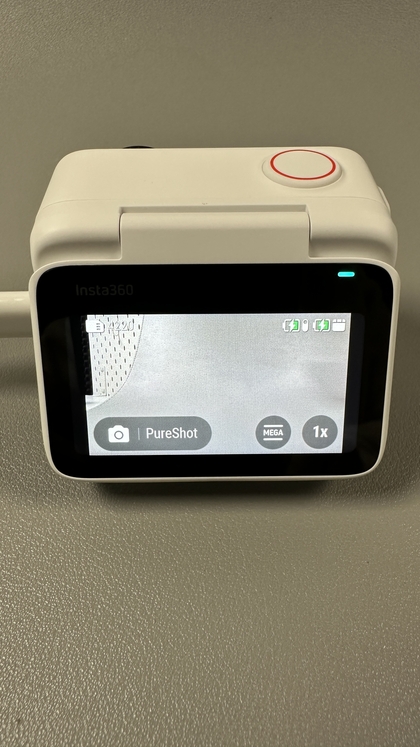 Kamera előn&eacute;zete az Insta360 GO 3S kijelzőj&eacute;n