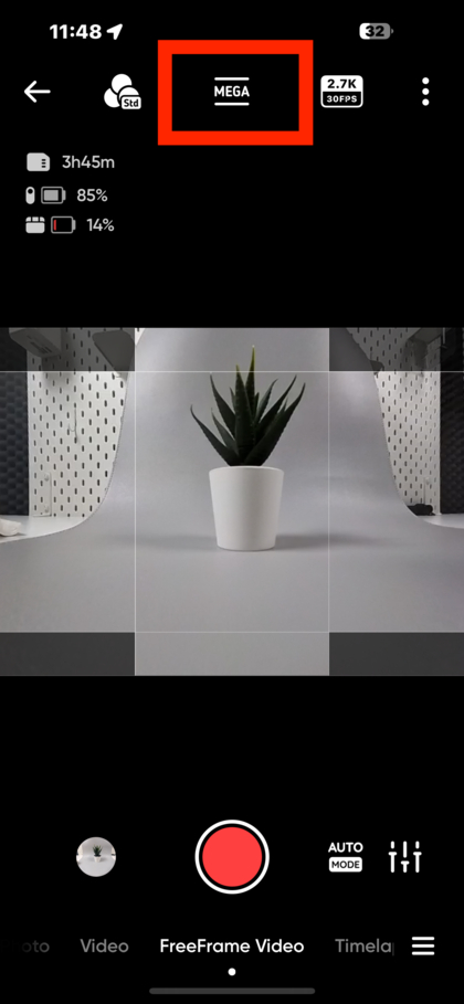 &Delta;&iota;&epsilon;&pi;&alpha;&phi;ή &epsilon;&phi;&alpha;&rho;&mu;&omicron;&gamma;ή&sigmaf; &gamma;&iota;&alpha; &alpha;&lambda;&lambda;&alpha;&gamma;ή FOV &sigma;&tau;&eta;&nu; Insta360 GO 3S