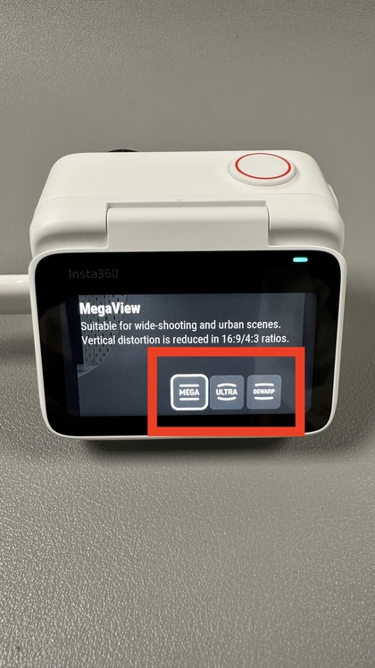 &Chi;&rho;ή&sigma;&eta; &tau;&omicron;&upsilon; action pod &gamma;&iota;&alpha; &alpha;&lambda;&lambda;&alpha;&gamma;ή FOV &sigma;&tau;&eta;&nu; Insta360 GO 3S