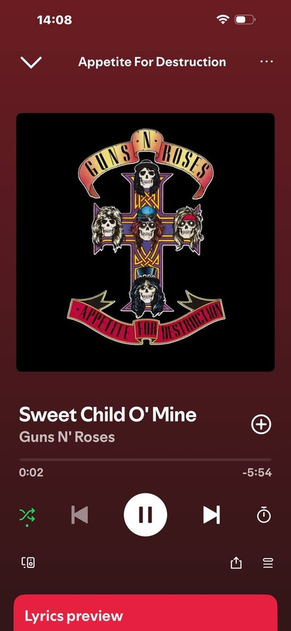 Muziki ukiendelea kuchezwa kwenye iPhone