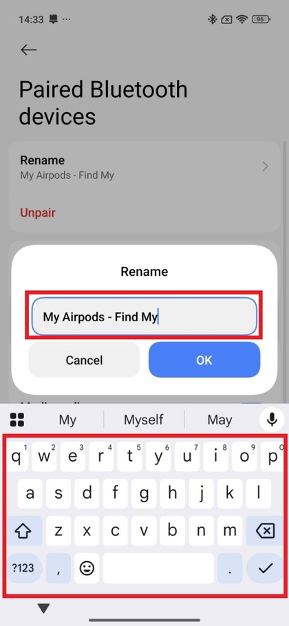 Kuingiza jina jipya la AirPods Pro 3