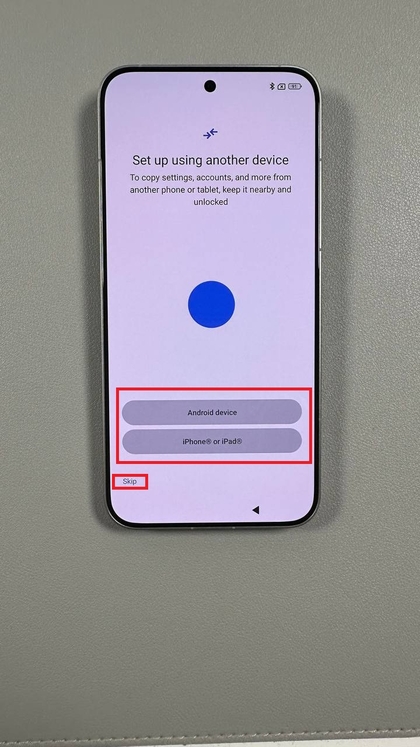 Configurazione del trasferimento dati su Xiaomi 15T Pro