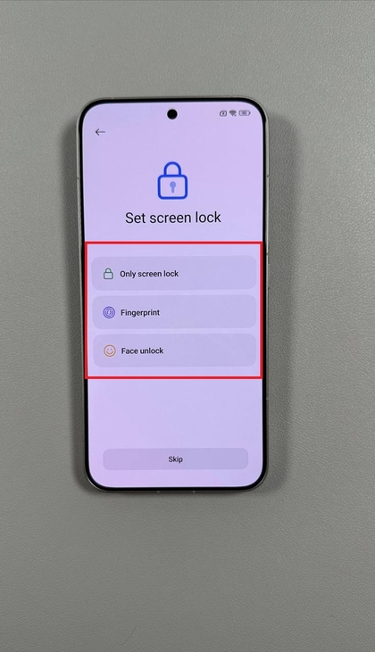Configurazione blocco schermo su Xiaomi 15T Pro