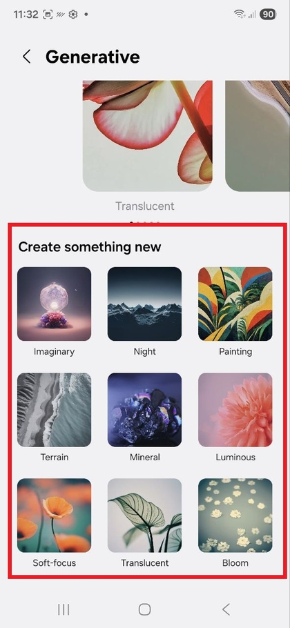 Explorează opțiunile generate de AI