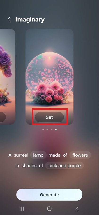 Setează imaginea de fundal AI